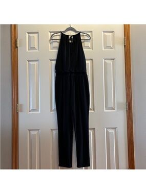 White House Black Market Sleeveless Black Jumpsuit